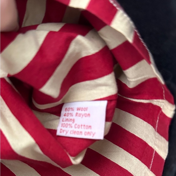 Anthropologie Wool Felted Contrast Jacket by Snak - Picture 7 of 8